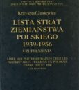 Lista strat ziemiaństwa polskiego 1939-1956 – tom 2: uzupełnienia