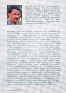 Imre Nagy. Biografia polityczna /notka