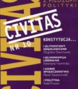 CIVITAS. Studia z filozofii polityki, Nr 10 (rocznik 2007) : Konstytucja ...