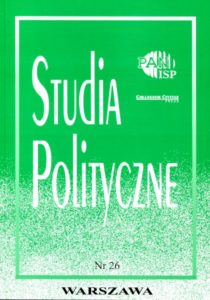 Studia Polityczne, vol. 26 (2010 nr 2)