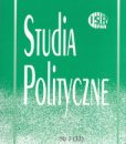 Studia Polityczne, vol. 33 (2014 nr 1)
