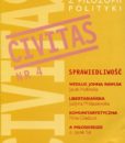 CIVITAS. Studia z filozofii polityki nr 4 (rocznik 2000)