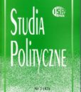 Studia Polityczne, vol. 43 (2016 nr 3)