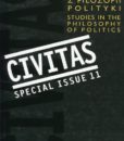 CIVITAS. Studia z filozofii polityki, nr 11 (rocznik 2009) : Special issue