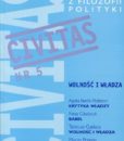 CIVITAS. Studia z filozofii polityki, nr 5 (rocznik 2001) : Wolność i władza