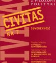 CIVITAS. Studia z filozofii polityki, nr 7 (rocznik 2003) : Suwerenność