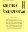Kultura i Społeczeństwo, 2012 nr 3 : Sport w kulturze