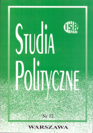 Studia Polityczne, vol. 32 (2013 nr 2)