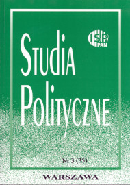 Studia Polityczne, vol. 35 (2014 nr 3)