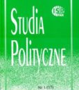 Studia Polityczne, vol. 37 (2015 nr 1)