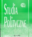 Studia Polityczne, vol. 39 (2015 nr 3)