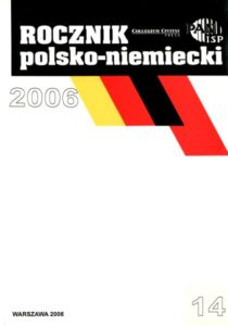 "Rocznik Polsko-Niemiecki", nr 14 (rocznik 2006)