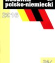 "Rocznik Polsko-Niemiecki", vol. 24 /z. 2 (2016 nr 2)