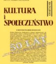 Kultura i Społeczeństwo, 2006 nr 3 : Z historii polskiej socjologii