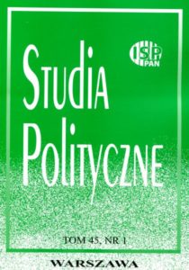 Studia Polityczne, tom. 45, nr 1 (2017)