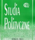 Studia Polityczne, 2017, tom 45, nr 3