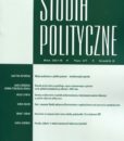 Studia Polityczne, tom 47, nr 2 (2019)
