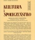Kultura i Społeczeństwo, 2025 nr 1 : Socjologia dzieci i dzieciństwa