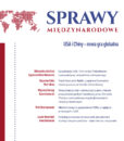 Sprawy Międzynarodowe, 2025, tom 78, nr 1 : USA i Chiny - nowa gra globalna