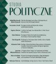 Studia Polityczne, tom 53, nr 3 (2025)