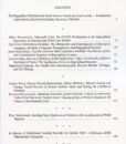 Kultura i Społeczeństwo, 2026 nr 1 : Metoda biograficzna w naukach społecznych /contents