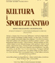 Kultura i Społeczeństwo, 2026 nr 2 : Nowe wrażliwości antropologii